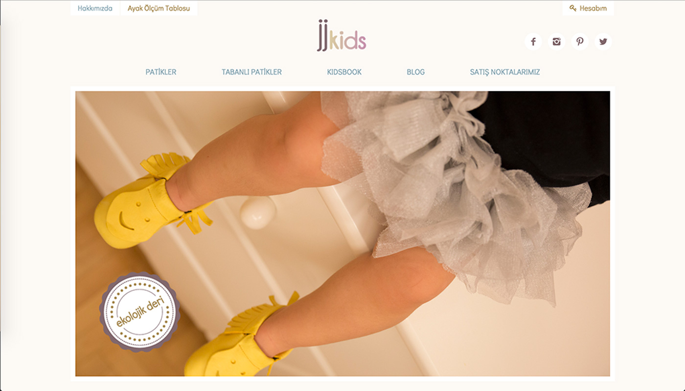 JJkids WooCommerce Website Design