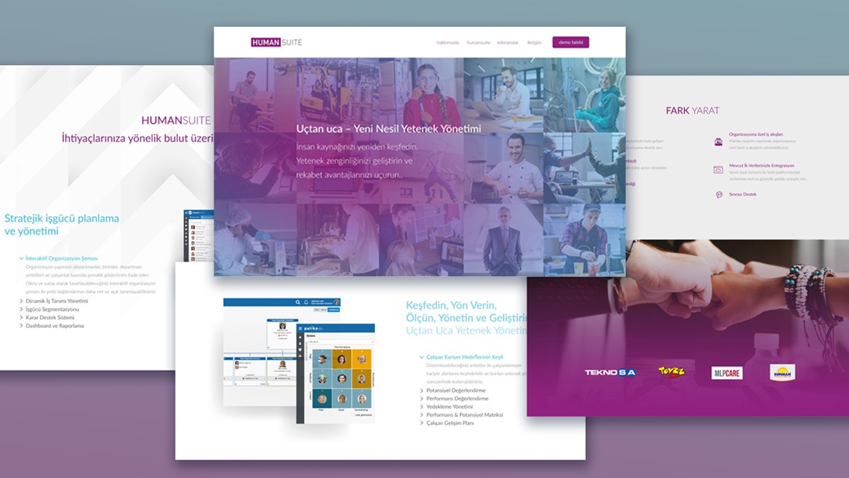 Humansuite HR Management Website Design